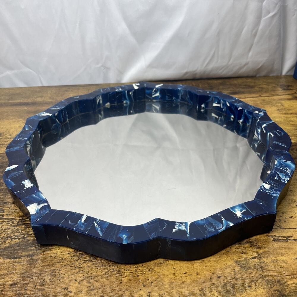 Asha Mosaic Tray Sphere | Decorative Glass Orb Home Decor